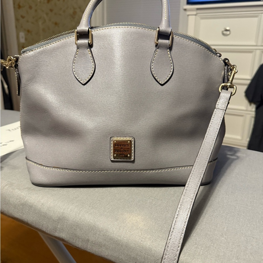 Dooney & Bourke Light Gray Satchel
